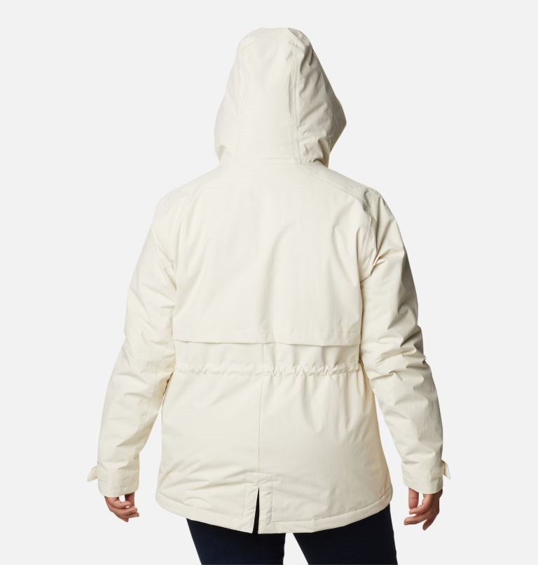 Women's Columbia Hadley Trail Jackets Cream | Plus Size CA-PL1C8